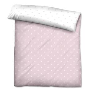 Housse de couette en satin mako 0636046 Satin mako - Rose - 200 x 200 cm