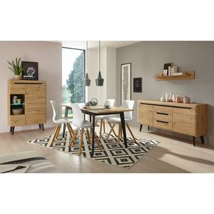 Highboard Tornac I Artisan eikenhouten look/zwart