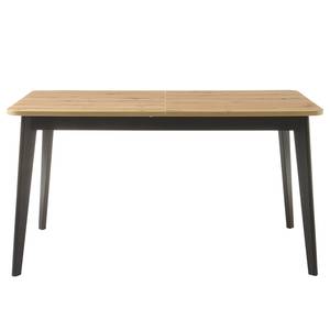 Eettafel Tornac Artisan eikenhouten look/zwart