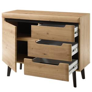 Kast Tornac Artisan eikenhouten look/zwart