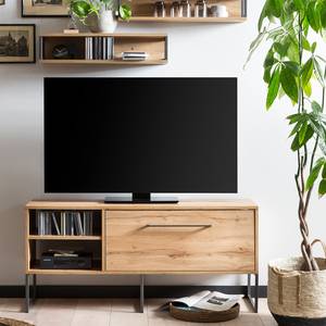 Tv-meubel Limmo Bruin - Plaatmateriaal - Metaal - 122 x 54 x 33 cm
