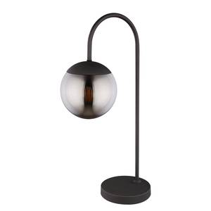 Tafellamp Blama rookglas/ijzer - 1 lichtbron