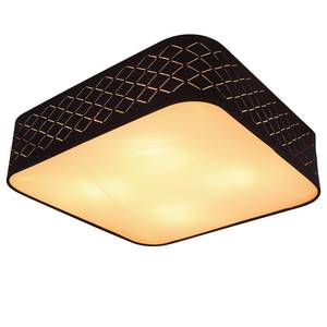 Plafondlamp Clarke textielmix/ijzer - 4 lichtbronnen