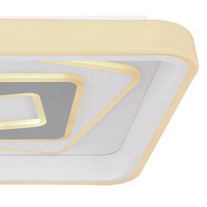 LED-plafondlamp Pesaro II acrylglas/ijzer - 1 lichtbron