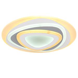 LED-plafondlamp Sabatino III acrylglas/ijzer - 1 lichtbron