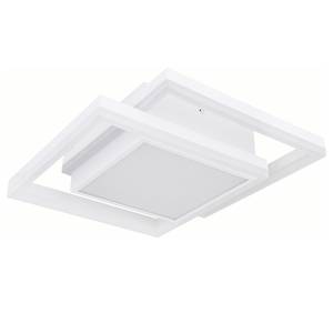 LED-plafondlamp Squares acrylglas / ijzer - 1 lichtbron
