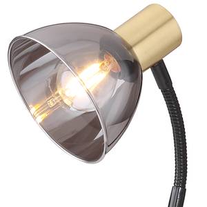 Lampe Jay Verre fumé / Laiton - 1 ampoule