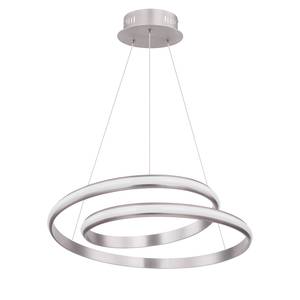 LED-Pendelleuchte Golli Acrylglas / Eisen - 1-flammig