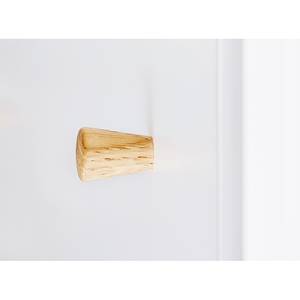 Zimmer Pan extrabreit 2-tlg. Weiß - Holzwerkstoff - 1 x 1 x 1 cm