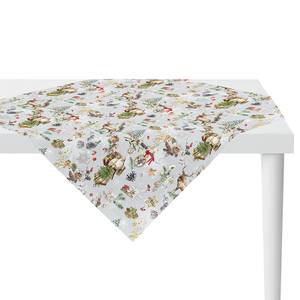 Tischdecke 3610 Baumwolle - Weiß - 100 x 100 cm