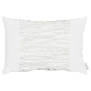 Coussin 3626 Polyester / Viscose - Blanc / Doré - 35 x 50 cm