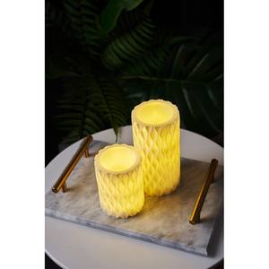 Waskaarsen Cosy Pearl (set van 2) was - 2 lichtbronnen