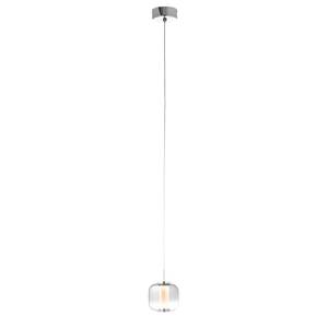 LED-hanglamp Rafa I acrylglas / Edelstaal - 1 lichtbron