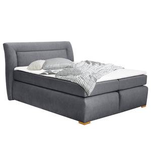 Boxspringbett Mayville Grau - 160 x 200cm