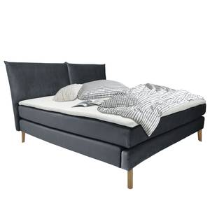 Boxspring Hometown Donkergrijs - 160 x 200cm