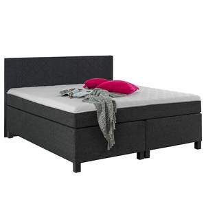 Boxspringbett Saint Anne Anthrazit - 140 x 200cm