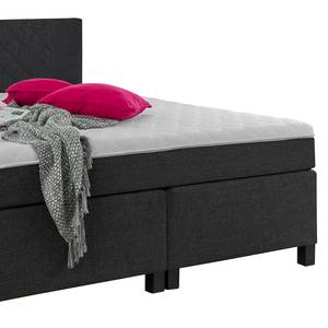 Boxspringbett Saint Anne Anthrazit - 140 x 200cm