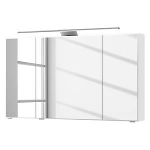Spiegelschrank 6005 Inklusive Beleuchtung - Weiß - Breite: 120 cm