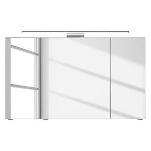 Spiegelschrank 6005 Inklusive Beleuchtung - Weiß - Breite: 120 cm