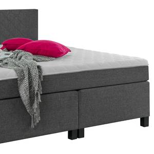 Boxspringbett Saint Anne Dunkelgrau - 180 x 200cm