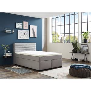 Boxspring Swanston Heldergrijs - 140 x 200cm