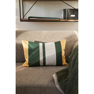 Kussensloop Modern Stripe textielmix - groen