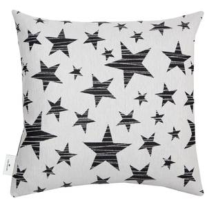 Housse de coussin Blackstars Tissu mélangé - Noir