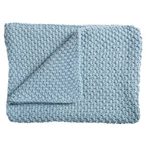 Babystrickdecke Sunny Hellblau