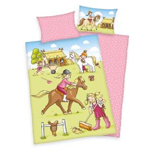 Parure de lit enfant Poney II Coton - Multicolore