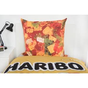 Haribo Bettwäsche Goldbären Baumwolle - Mehrfarbig