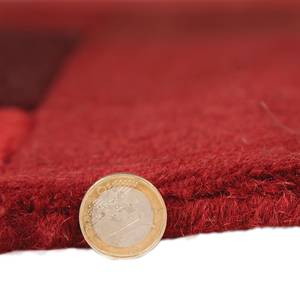 Tapis en laine Collage Laine - Rouge - 150 x 240 cm