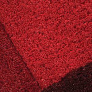 Tapis en laine Collage Laine - Rouge - 200 x 290 cm