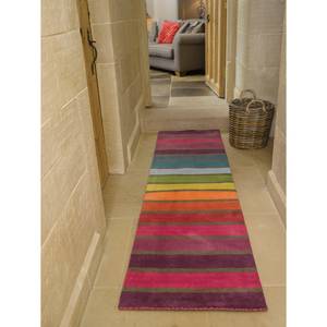 Tapis de couloir en laine Candy Laine - Multicolore