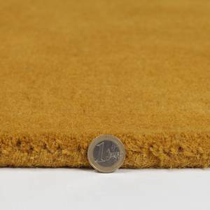 Tapis de couloir en laine Collage Laine - Beige / Jaune - 60 x 230 cm