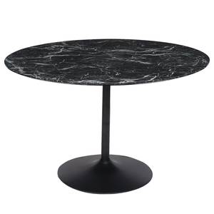Table Vernet Imitation marbre noir