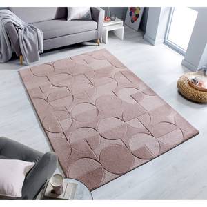 Tapis en laine Gigi Laine - Rose vieilli - 120 x 170 cm