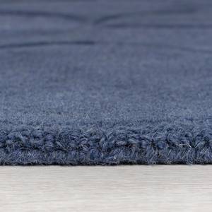 Wollen vloerkleed Gigi wol - Blauw - 160 x 230 cm