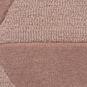Wollen vloerkleed Gigi wol - Oud pink - 200 x 290 cm