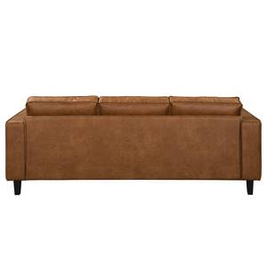 3-Sitzer Sofa MAISON Mischgewebe Xia: Cognac - Ohne Schlaffunktion