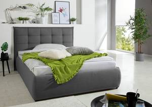 Letto imbottito Springville Grigio scuro - 160 x 200cm