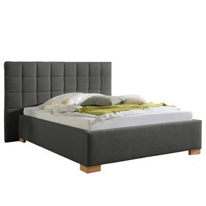 Gestoffeerd bed Whitewood Donkergrijs - 160 x 200cm