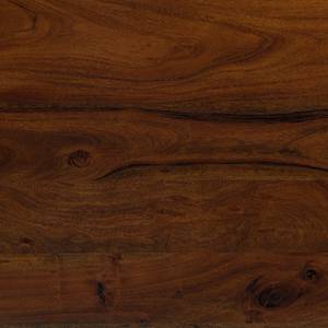 Garderobe Woodson I massief acaciahout/ijzer - Bruin acaciahout