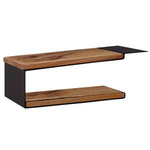 Table de chevet Saint Bees II Marron - Bois massif - 45 x 16 x 33 cm