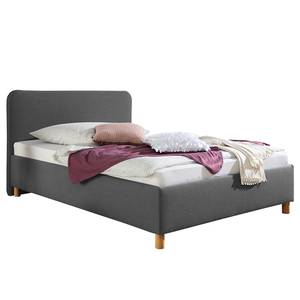 Gestoffeerd bed Beechgrove Donkergrijs - 160 x 200cm