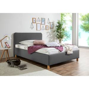 Gestoffeerd bed Beechgrove Donkergrijs - 160 x 200cm