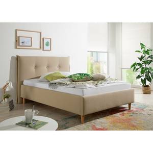 Gestoffeerd bed Windham Beige - 160 x 200cm