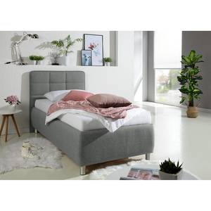 Letto imbottito Beeston Hill Grigio - 100 x 200cm