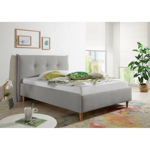 Letto imbottito Windham Color grigio chiaro - 160 x 200cm