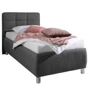 Letto imbottito Beeston Hill Grigio scuro - 100 x 200cm