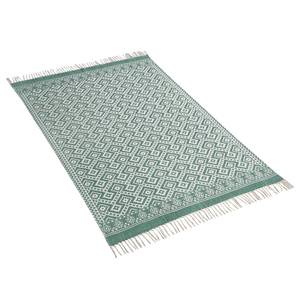 Tapis Chevron Vert